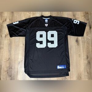 RARE VINTAGE WARREN SAPP OAKLAND RAIDERS NFL FOOTBALL JERSEY 🏈
